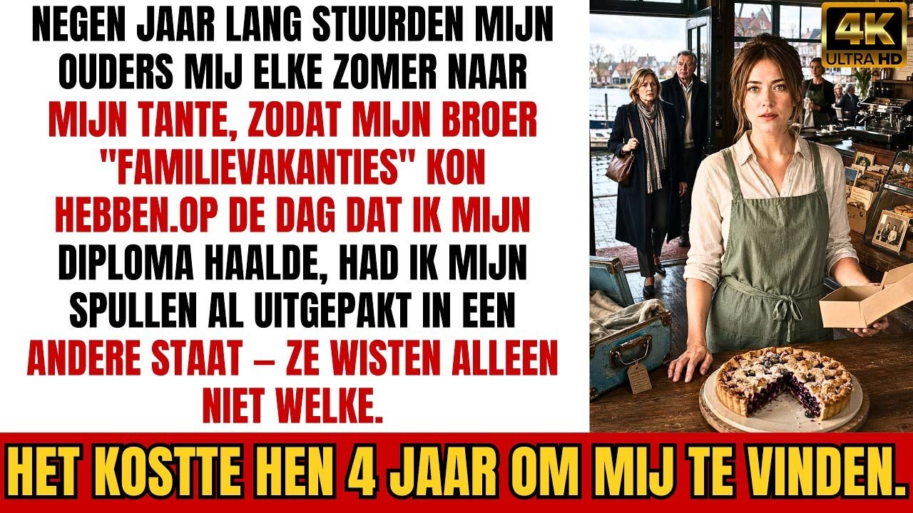 Het belletje boven de deur van mijn café klonk, en ik zei zonder op te kijken: “Ik ben zo bij u.” Toen keek ik op en stond mijn moeder daar, vier jaar en ruim 1.200 kilometer van huis verwijderd....