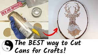 The Best Way to Cut Aluminum Cans for Crafts