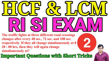 HCF & LCM Aptitude Tricks &  Concept|Important Questions For upcoming Exams|By Chinmaya Sir Part-2|