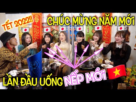 Video Tết 2022!! Người Nhật ăn món Việt uống Nếp Mới vui quá... - youtube