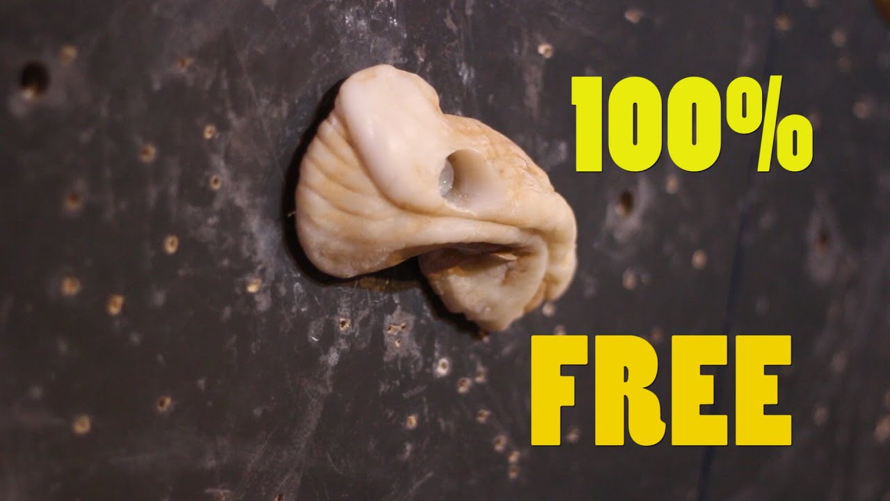 how to make free recycled plastic climbing holds YouTube