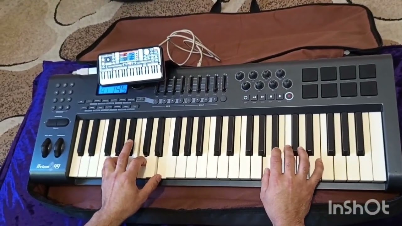 НОВЫЙ СИНТЕЗАТОР MIDI AXIOM 49