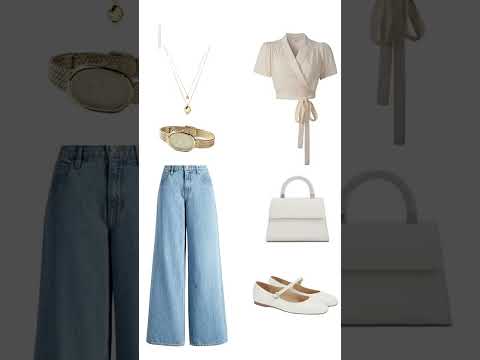 اكسبلور Fashion صيف 2025 تنسيقات ملابس تنسيق بنطلون جينز 