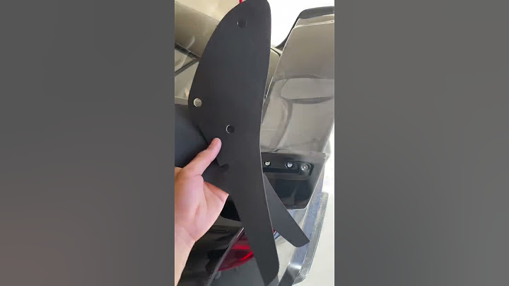 Installing a wing on my Supra!
