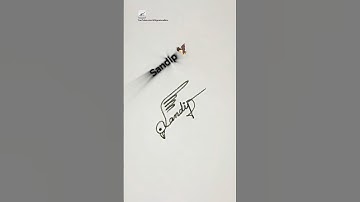 Eagle 🦅 Signature | Signature Design | Signature Ideas | Sandip Signature Style #signature #shorts