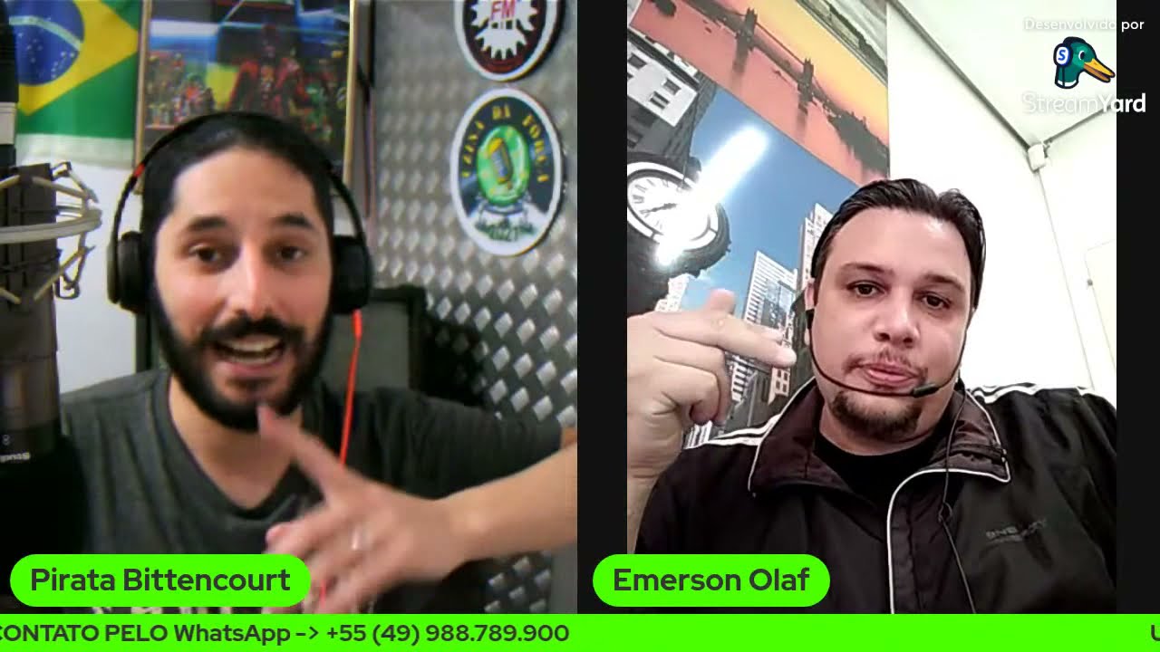 #64 Tema: Debate sobre inglês (e línguas) c/ Emerson Olaf