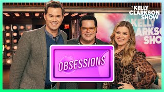 Josh Gad, Andrew Rannells & Kelly Clarkson Confess Obsessions With Animal Brushing & Crockpots