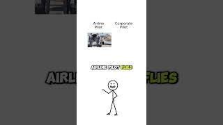 Corporate Pilot vs Airline Pilot Explained In 30 Seconds
