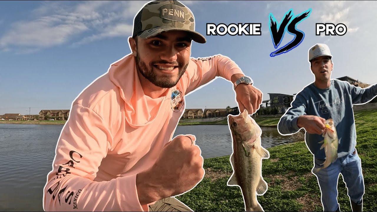 Rookie V/S Pro Bass Fishing Challenge