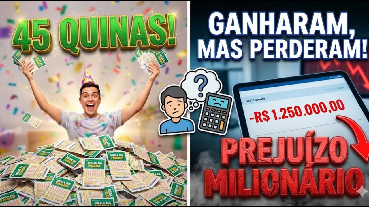 Investiram R$ 13 Milhões na Mega da Virada e Tiveram Prejuízo?