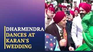 Dharmendra Dances His Heart Out At Grandson Karan Deols Wedding