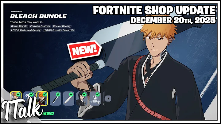 Fortnite Shop *NEW* BLEACH COLLAB! [December 20th, 2025] (Fortnite Chapter 7)