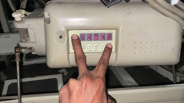 ISM AC SERVO SV-250 SPEED LOCK AND UNLOCK PROGRAM