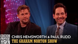 Chris Hemsworth Swaps Spoilers with Kit Harington | The Graham Norton Show | BBC America