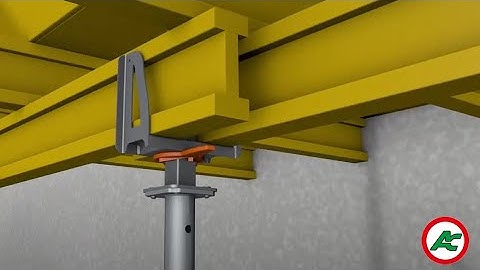 Drop head system & forming support for H20 beam