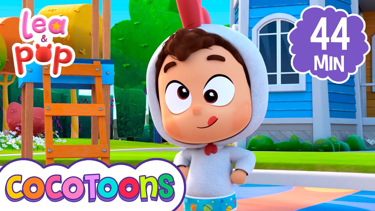 La Gallina Turuleca y más canciones infantiles de Lea y Pop | Cocotoons