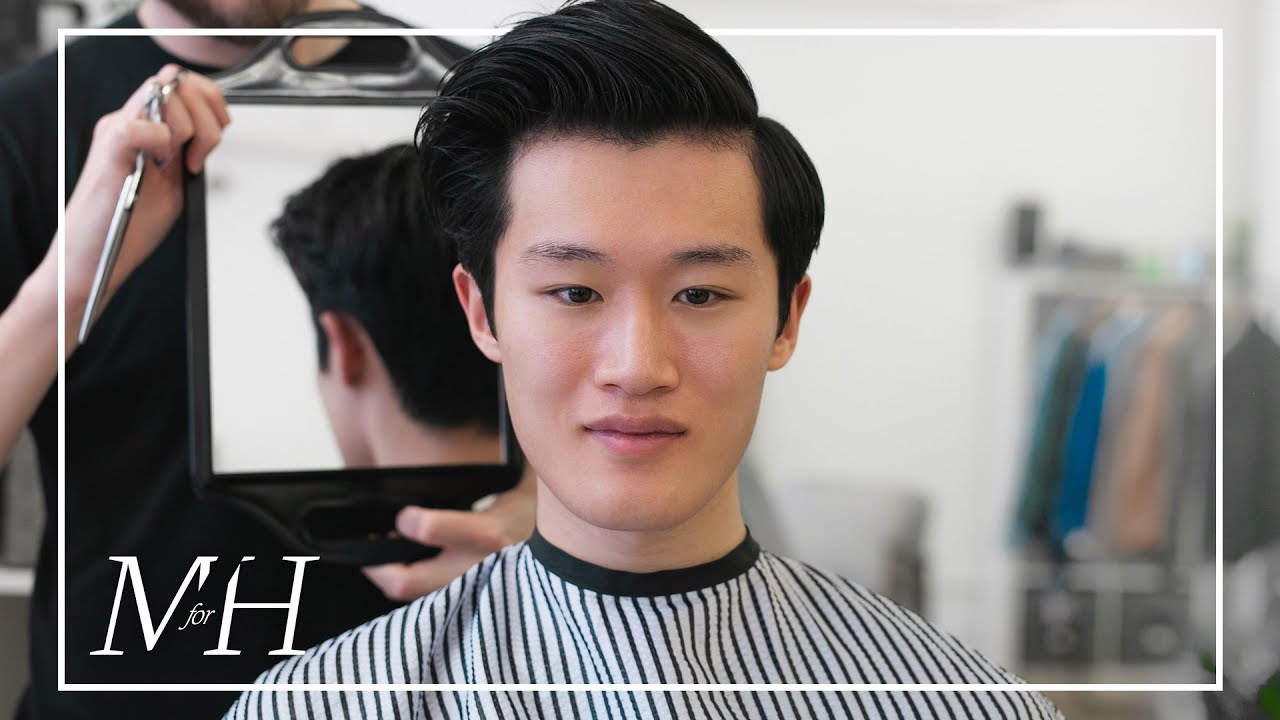 Men's Haircut For Thick, Asian Hair | 2020 Hairstyle Tutorial - YouTube