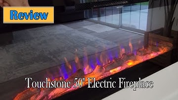 Touchstone Smart Electric Fireplace Review - Best electric Fireplace 2024