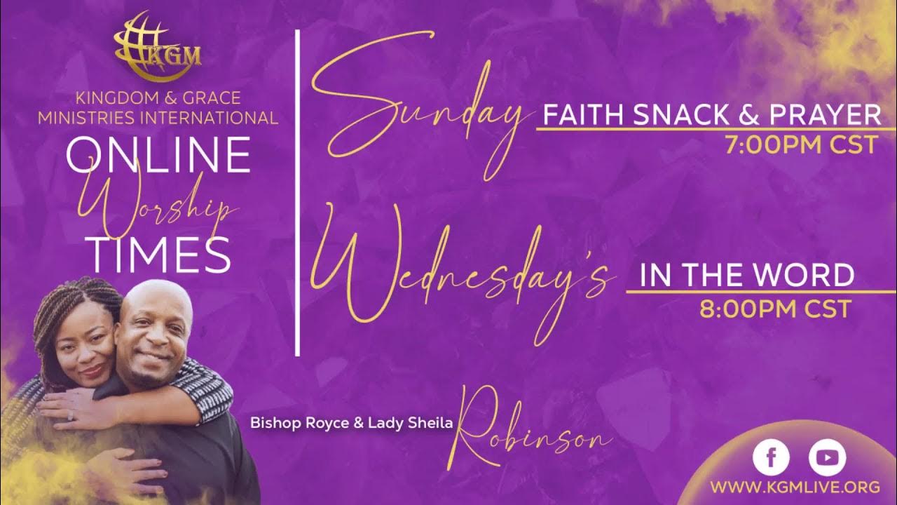 Sunday Faith Snack & Prayer YouTube
