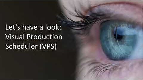 Visual Production Scheduler for customers still on Dynamics NAV