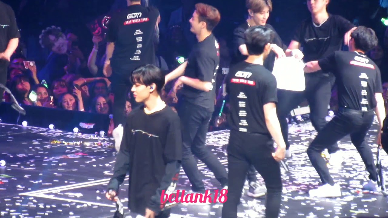 180711 GOT7 'Eyes on You' New York (Go Higher+ Final goodbyes)