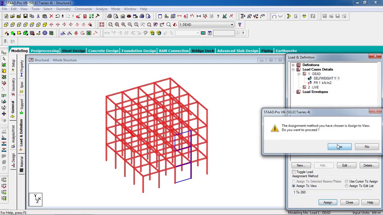 Day 22 STAAD Pro Tutorials Analysis & Design of RCC Shear Wall YouTube