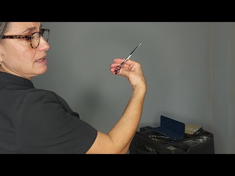 Βίντεο: Ψαλίδι κομμωτηρίου 16 cm, Zebo Professional