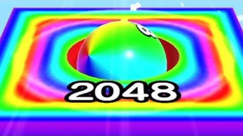 BALL RUN 2048  - All  Levels Gameplay IOS  (Part 54).