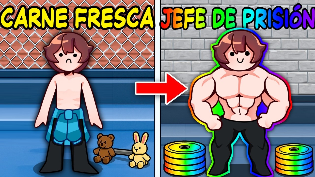 Me Convertí en la PERSONA más FUERTE de PRISIÓN...