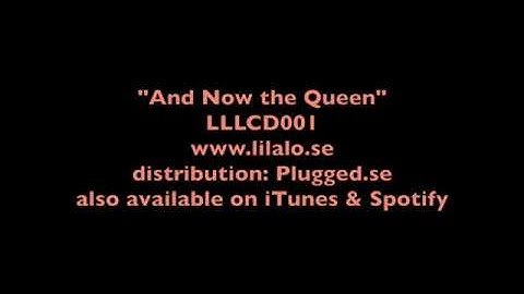 Fredrik Ljungkvist & Mattias Risberg "And now the queen" Lilalo Records