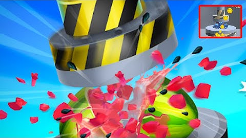 You Crush! Satisfying ASMR Hydraulic Press Game Gameplay Walkthrough (iOS, Android) Games Ep187