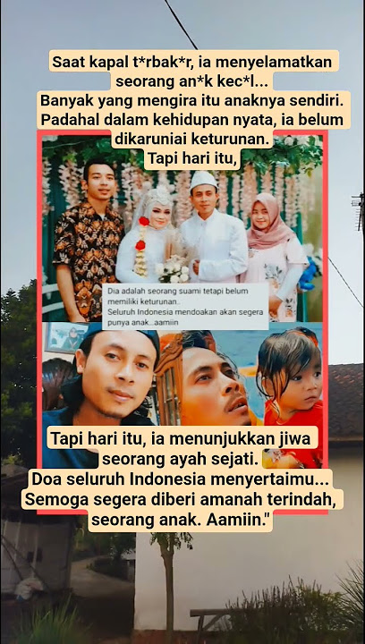 Doa untuk P@hlawan Ini: Semoga Segera Diberi Keturunan... Aamiin#shortvideo