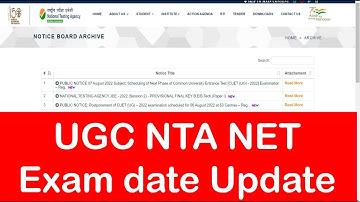 UGC NET Exam Date 2022| UGC NET Exam Date | NET admit card 2022 | NET admit card #netexam