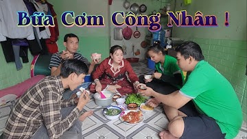 Ngày Thứ 2 Đi Làm Công Ty Của 2 Vợ Chồng Và Làm Bữa Cơm Công Nhân..