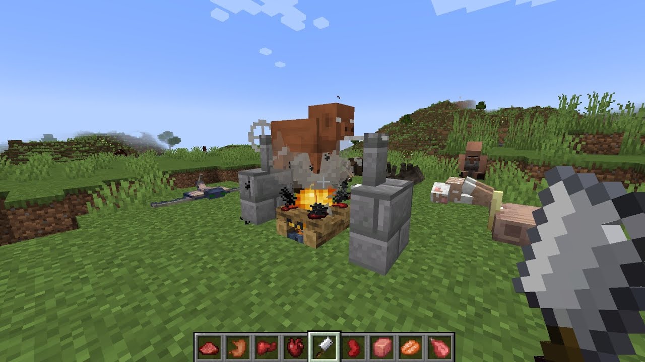 Butchery Minecraft mod🍖 - YouTube
