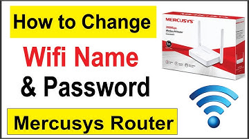 How to Change Wifi Name and Password in 2023 | Mercusys Router