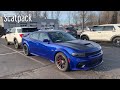 2021 Dodge Charger Widebody Scatpack Quick Walk Around (Indigo blue)