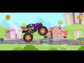 Save the City with Monster Truck 🚓🥳