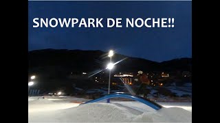 Snowpark El Tarter - Peretol - Granvalira Enero 2024 - Snowboard