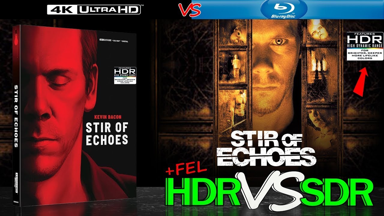 Stir of Echoes 1999 HDR ANALYSIS 4K Blu Ray vs
