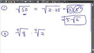 Properties of Exponents and Roots