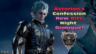 Astarions Confession - New Dialogue on Bite Night! Patch 4 [ BG3 Early Access ]