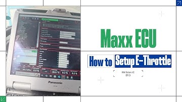 Maxx ECU E-Throttle Setup/RW tC Part 3