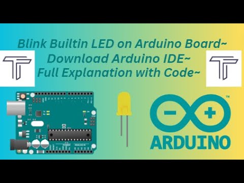Blink Built~In LED on Arduino Uno R4/R3 board, Download Arduino IDE ...