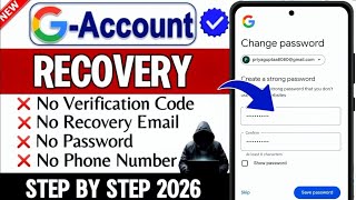 How to recover Gmail account |Google account recovery | Gmail account recovery 2026