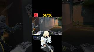 This Deadlock Setup Stops Every Push 🔥 (Lotus A) #valorant #valoranttips #viral #vct