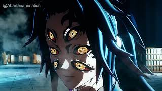 Kokoshibo vs muchiro last fight | Demon slayer #uppermoonone 