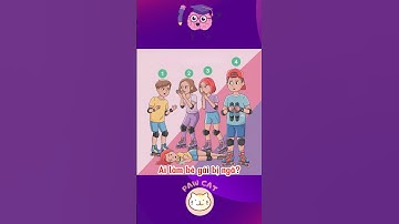 THỬ THÁCH TƯ DUY LOGIC (P23)| AI LÀM BÉ GÁI BỊ NGÃ #pawcat #quiz #thuthach #dovui #games