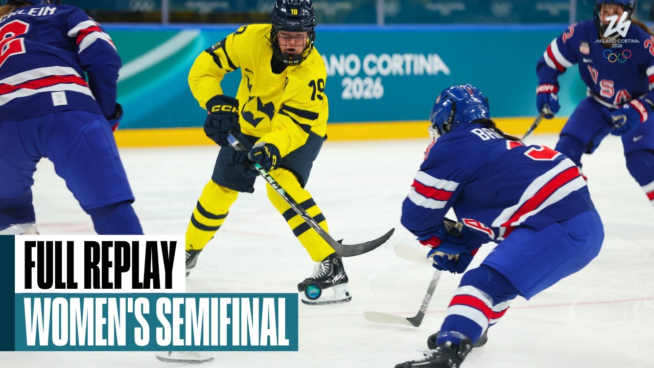 USA vs Sweden | Women's Ice Hockey Semifinal 1 | Milano Cortina 2026 | Full Replays