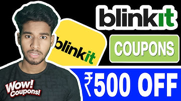 Blinkit Coupon Code Today 🛍️⚡ Get Upto ₹500 OFF | Latest Blinkit Offers & Promo Codes 2025